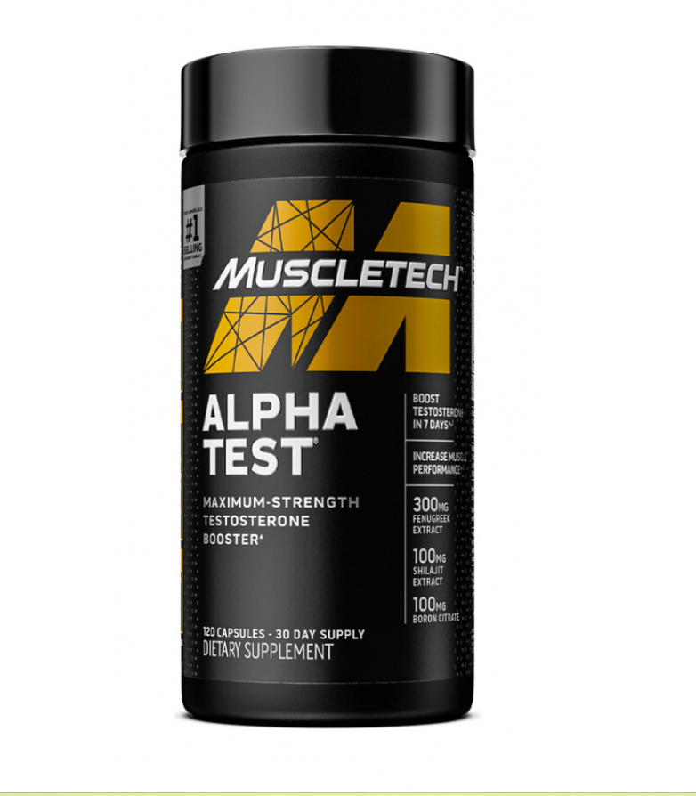 MuscleTech Alpha Test 100mg - 120caps