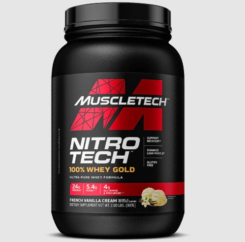 MuscleTech Nitro-Tech 100% Whey Gold - 2.01lbs (907g)