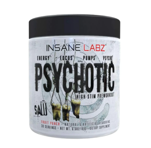 Insane Labz Psychotic SAW Pre-Workout Powder - 188g