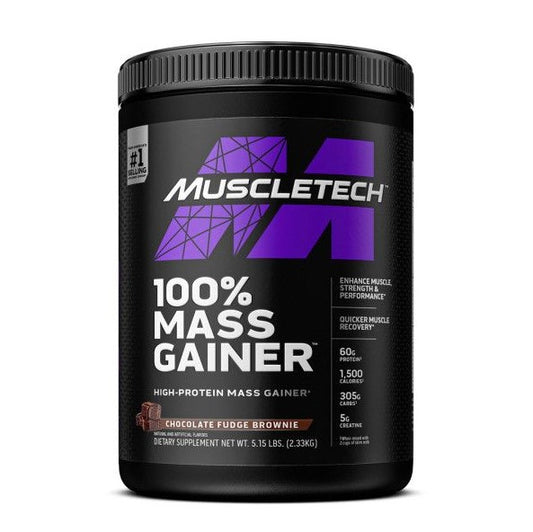 MuscleTech 100% Mass Gainer - 5.15lbs (2.33kg)