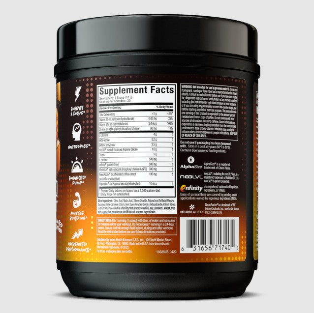 MuscleTech EuphoriQ Pre-workout 20 servings US