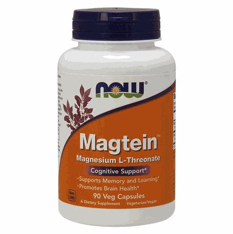 NOW Foods Magtein - 90 Veg Capsules