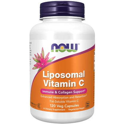 NOW Foods Liposomal Vitamin C - 120 Veg Capsules