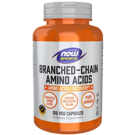 NOW Sports Branched Chain Amino Acids - 120 Veg Capsules