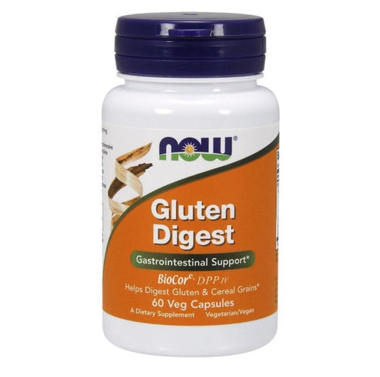 NOW Foods Gluten Digest - 60 Veg Capsules