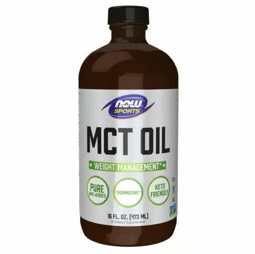 NOW Foods MCT Oil Liquid - 473ml/16 fl. oz.
