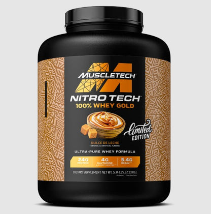 MuscleTech Nitro Tech 100% Whey Gold - 5lbs (2.26kg)