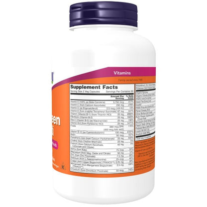 NOW Foods EcoGreen Multi Vitamin - 180 Veg Capsules